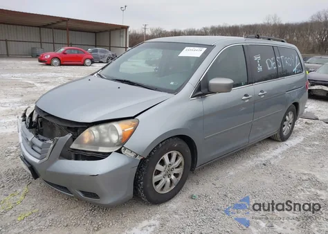 2008 Honda Odyssey Ex из США, поврежденный, VIN 5FNRL38458B104326